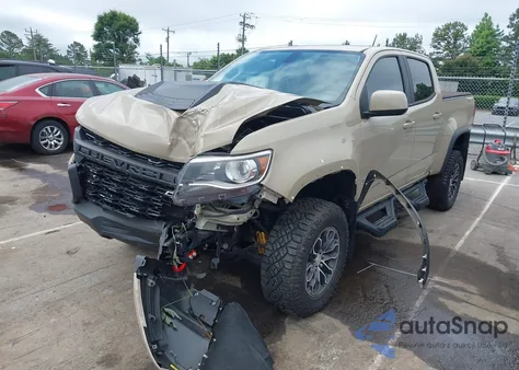2022 Chevrolet Colorado 4Wd Short Box Zr2 z USA, uszkodzony, nr VIN 1GCGTEEN7N1271260